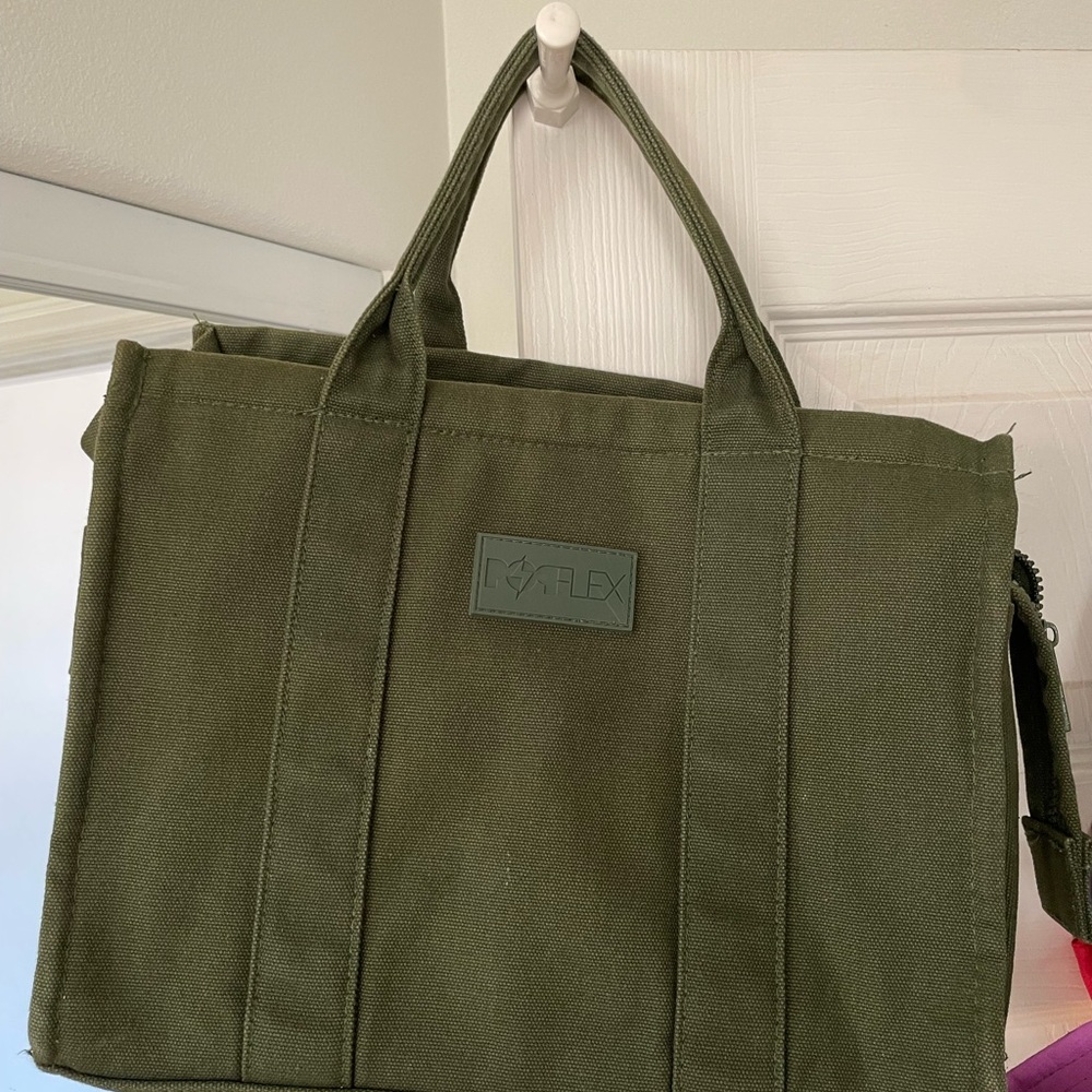 Popflex- Sloane tote small jungle green